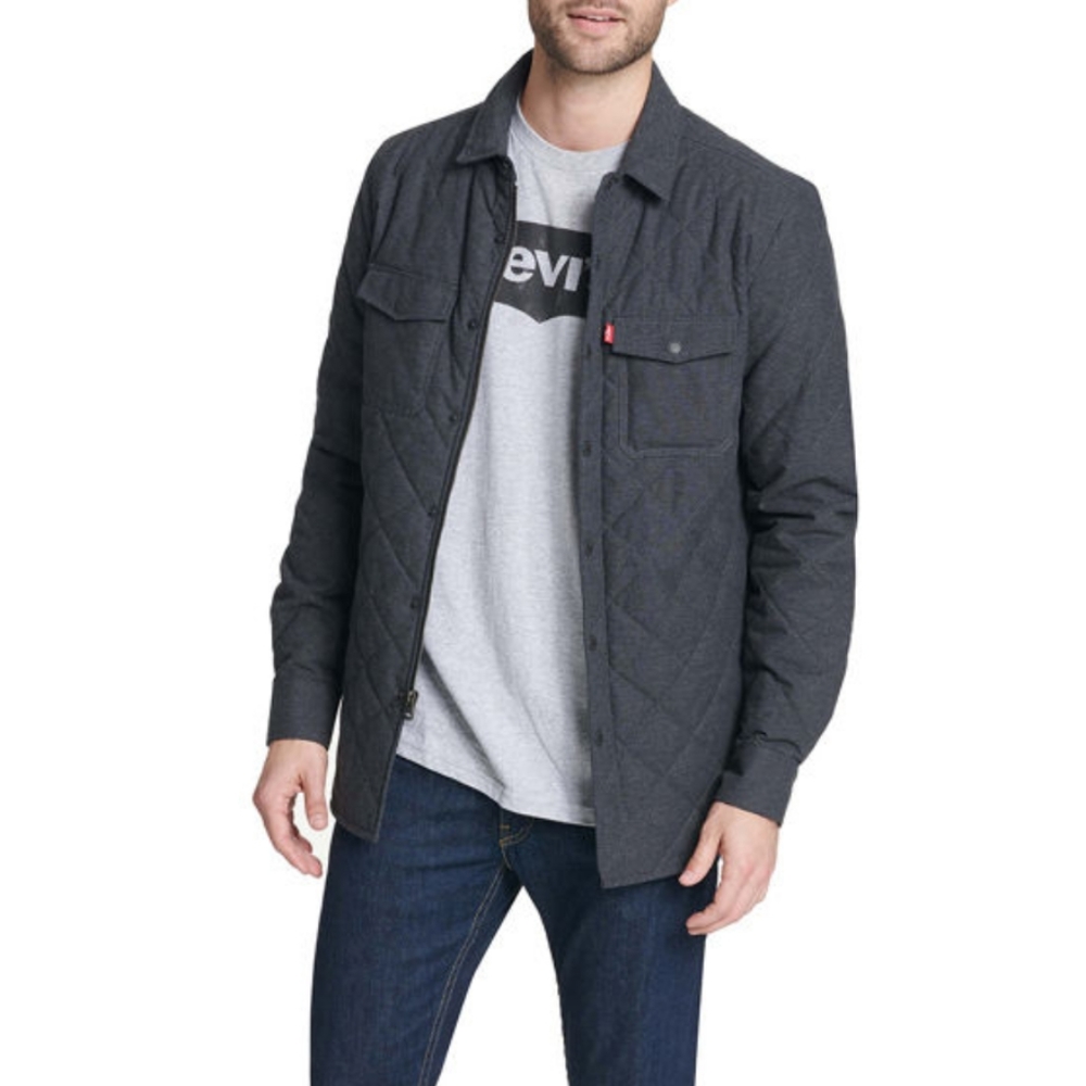 Levi's Men's Quilted Shirt Jacket